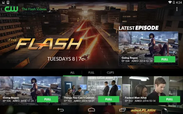 The CW android App screenshot 11