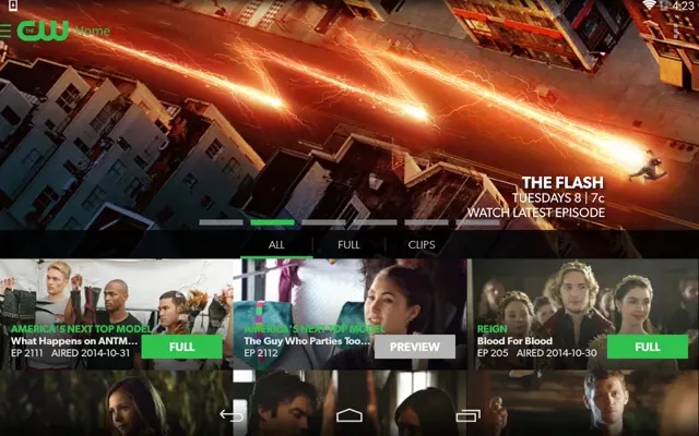 The CW android App screenshot 14