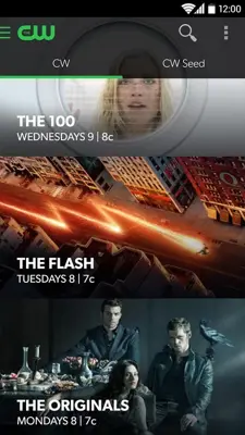 The CW android App screenshot 3