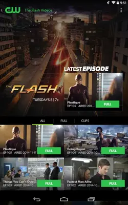 The CW android App screenshot 6