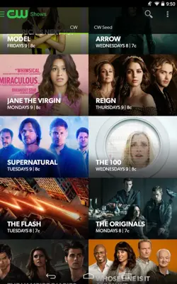 The CW android App screenshot 8